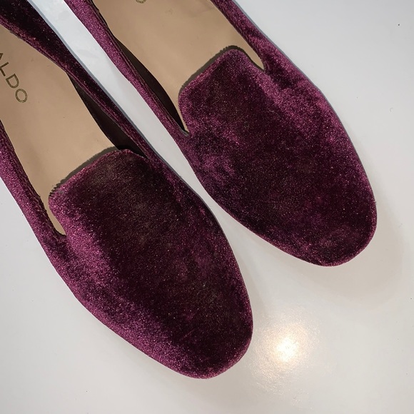 ALDO Women's Velvet Loafers - Picture 4 of 9